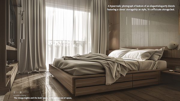 Optimisez l'espace avec un lit coffre astucieux